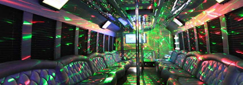Interior design of Party Bus 42 Pax