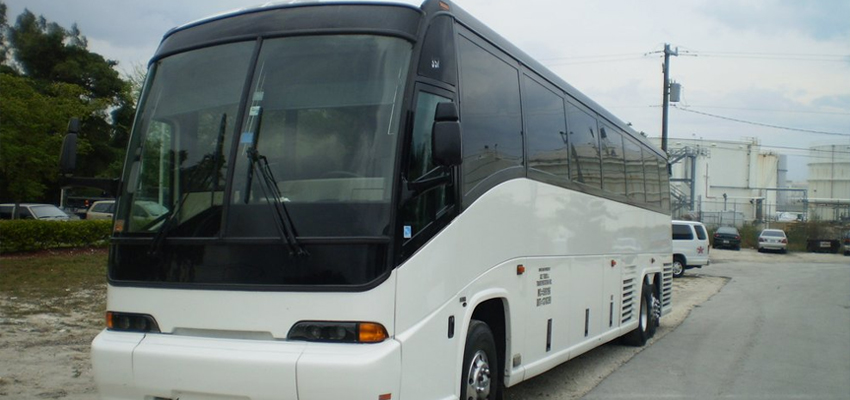 61 passenger coach bus
