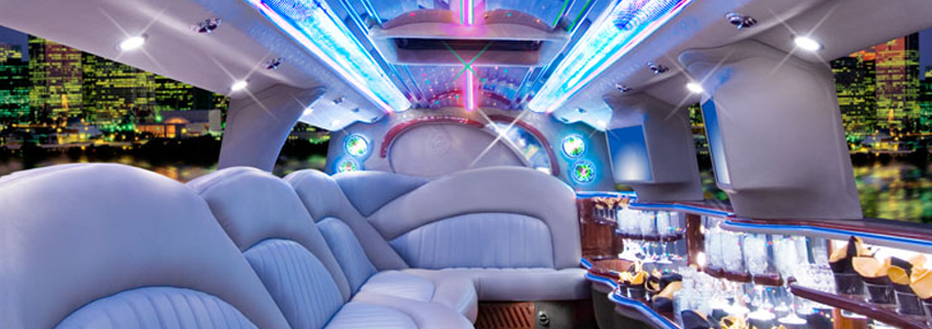 Chrysler stretch limo interior design