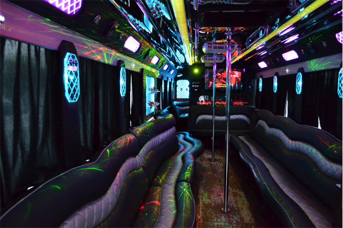 Party Bus 50 Pax interior design